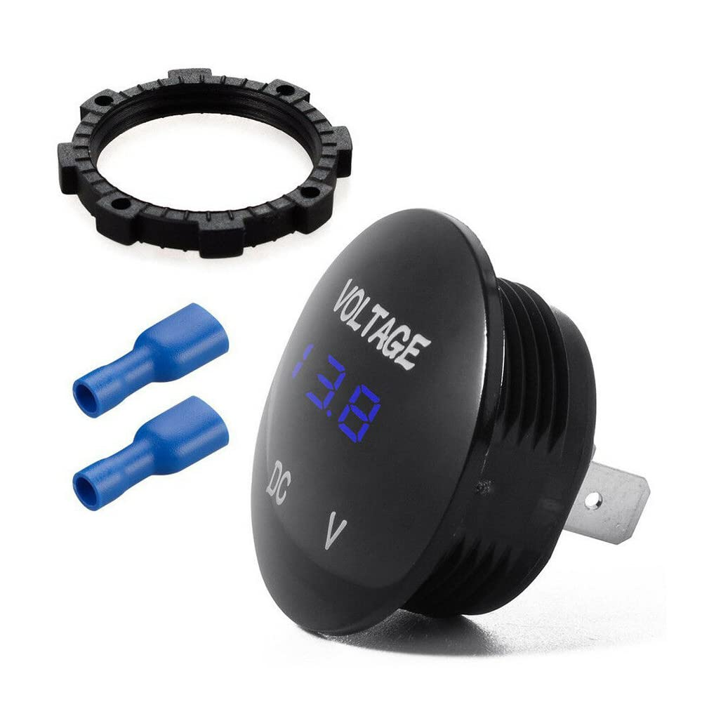 BIGTEDDY DC 12V-24V Voltage LED Digital Display Car SUV Panel Voltmeter image number 2