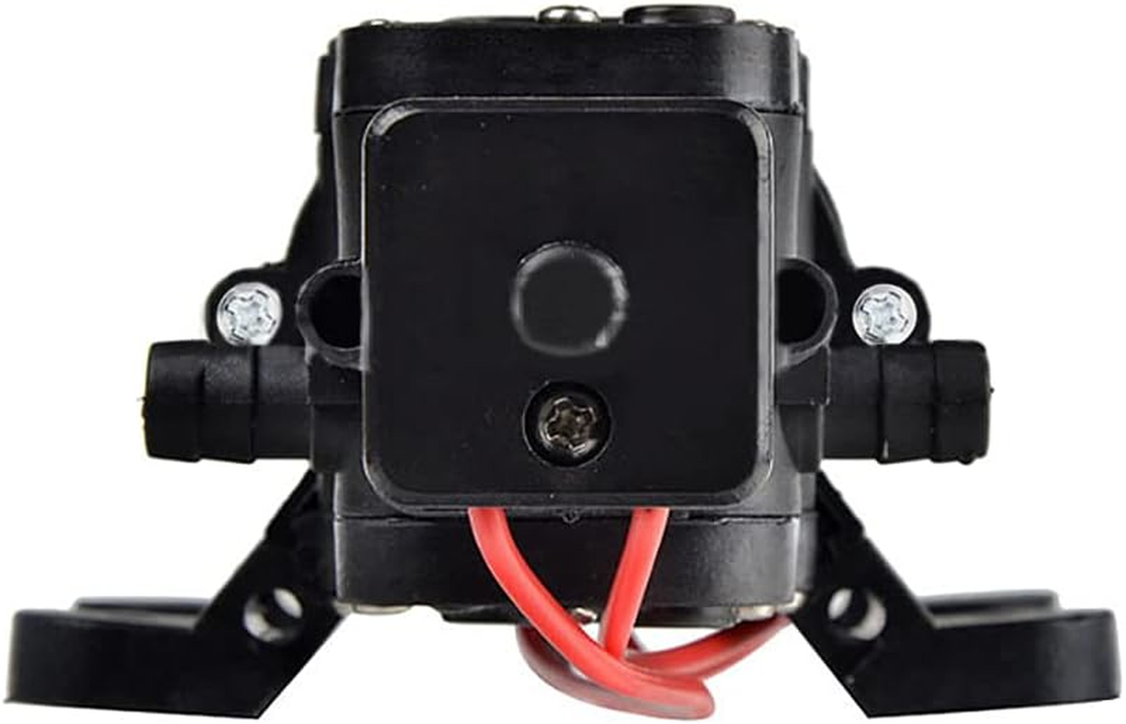 12V Pressure Diaphragm Pump with 360&deg; Spin Faucet/Tap and Pressure Switch for Boat/Caravan Motorhome,1.1Gpm 35 PSI on Demand Water Pump image number 2