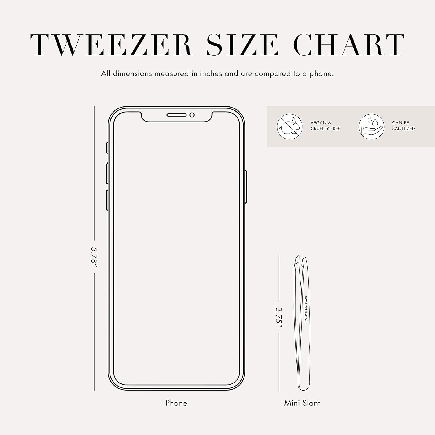Tweezerman Mini Slant Stainless Steel Tweezer, Flamingo image number 4