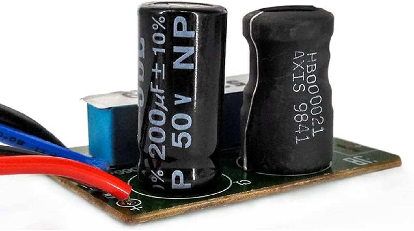 JINGERL 2PCS 2 Way 60W Speaker Treble Bass Frequency Divider Home Theater Hifi Stereo DIY Audio Crossover Filters image number 1