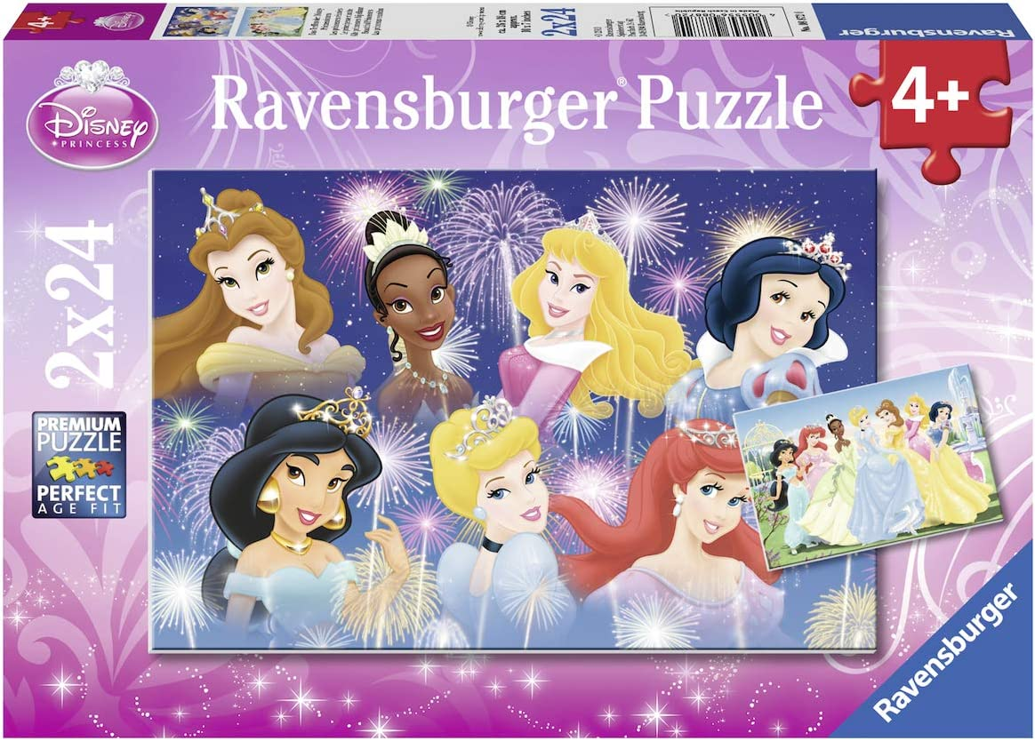 Ravensburger - Disney Princesses Gathering Puzzle 2X24 Pieces image number 4