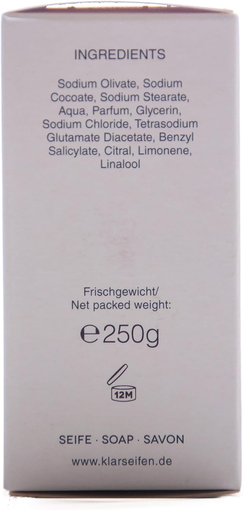 Klar'S Men Bath Soap, with Cord, 250G image number 1