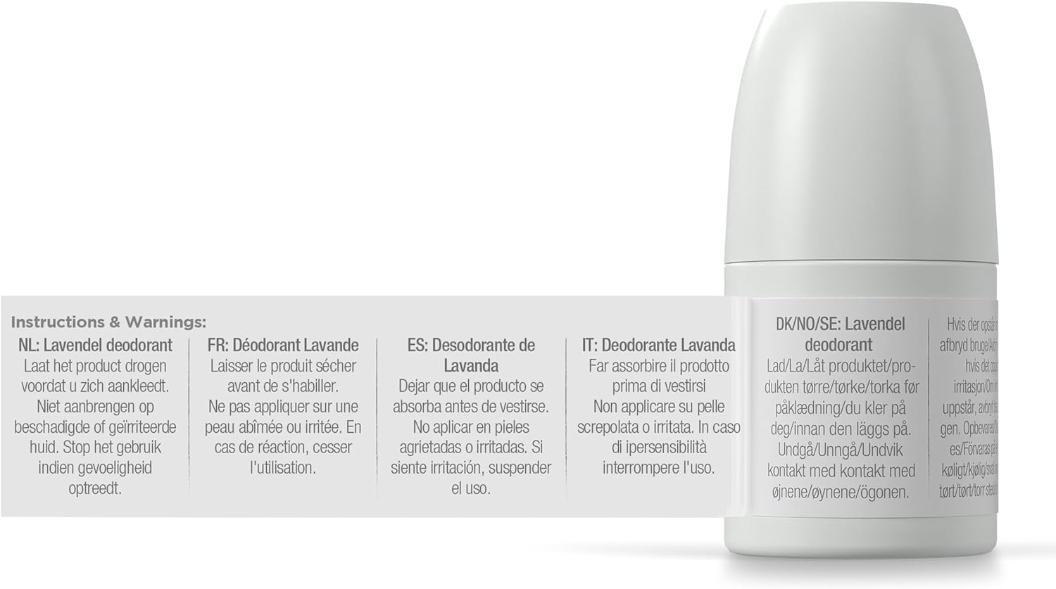 Dr. Organic Roll-On Deodorant, Organic Lavender, 50Ml image number 4