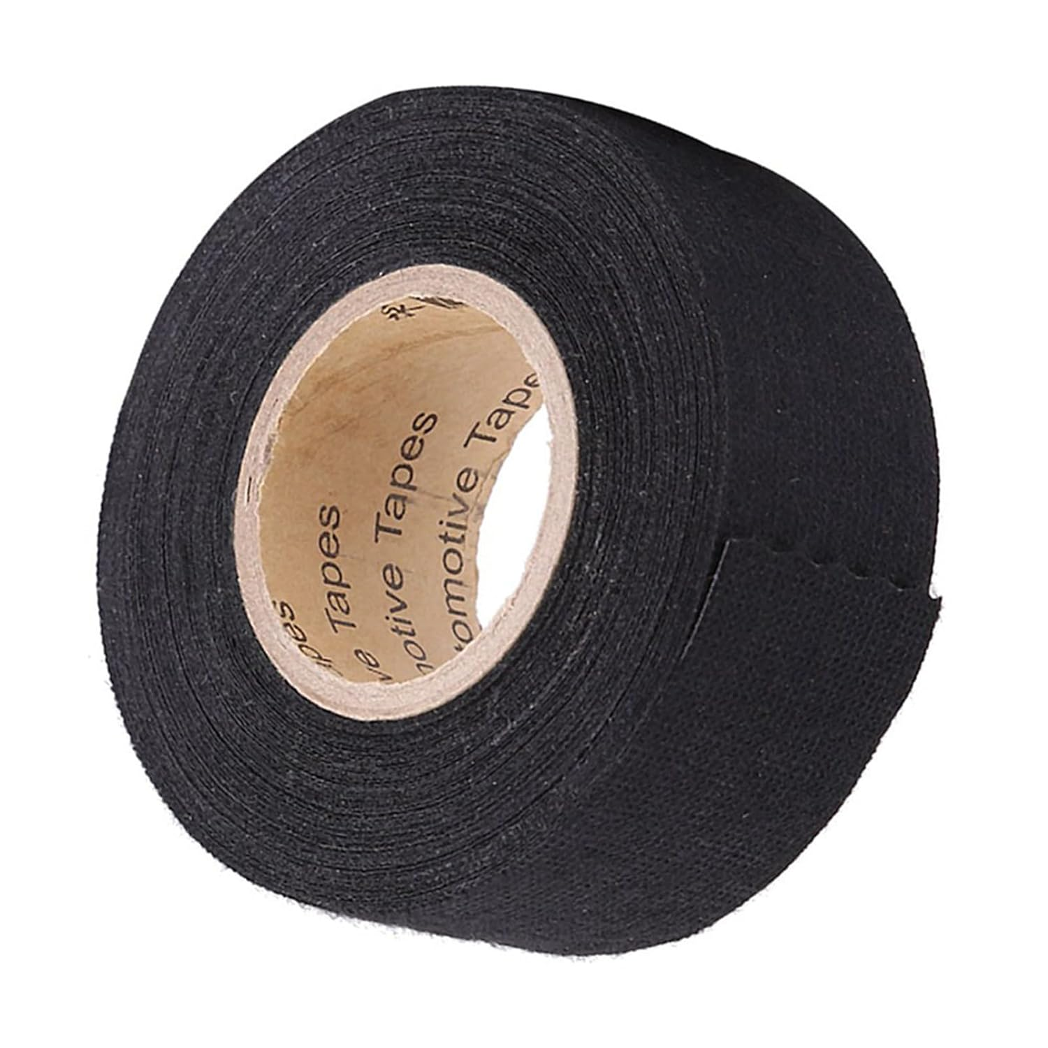 Automotive Wiring Harness Tape High Viscosity Polyester Cloth Adhesive Tape for Car Dashboard and Engine Compartment Noise Reduction (32Mm*15M) image number 2