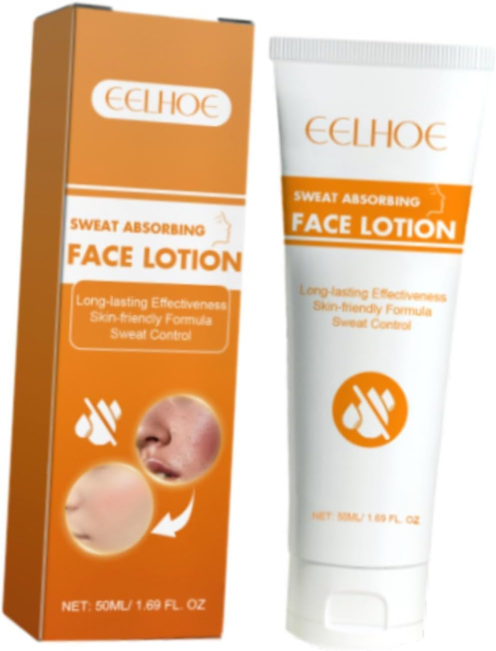 Oshhni Face Antiperspirant for Face Forehead and Scalp Portable Lightweight for Men Women Oily Face Control for Women Birthday Gift