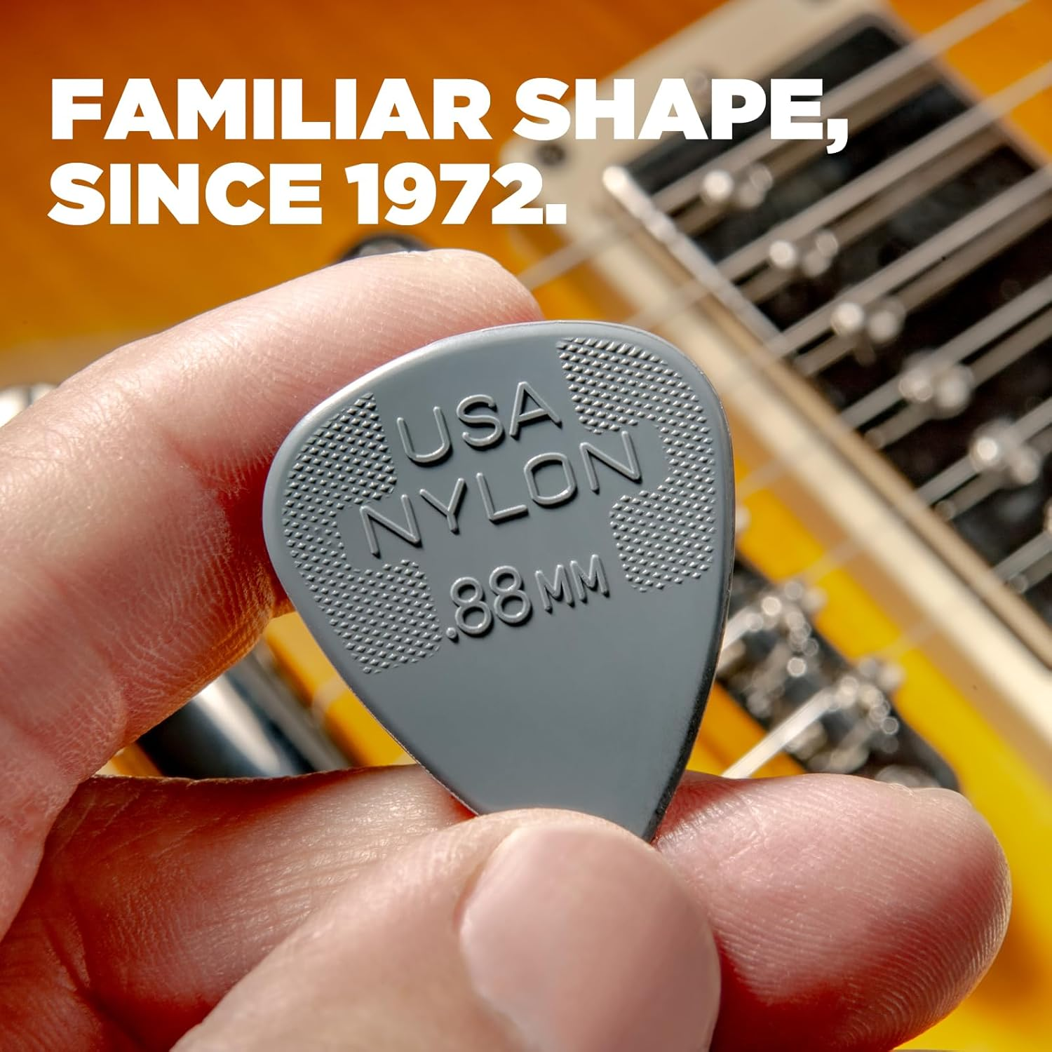 Dunlop 44R.60 Nylon Standard, Light Gray, .60Mm, 72/Bag - .38Mm, 12 Pack image number 6