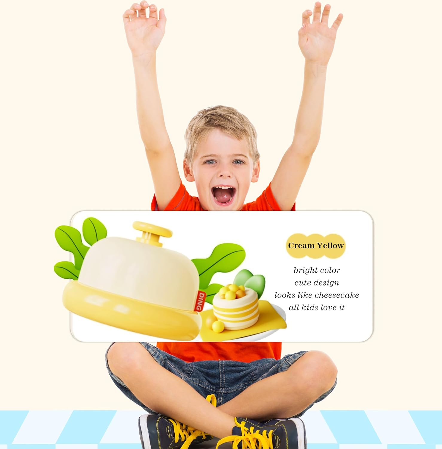 Night Light, Rechargeable & Auto-Off Bedside Lamp, Infinitely Dimmable with Gentle Glow for Kids, Baby & Toddler Nursery image number 6