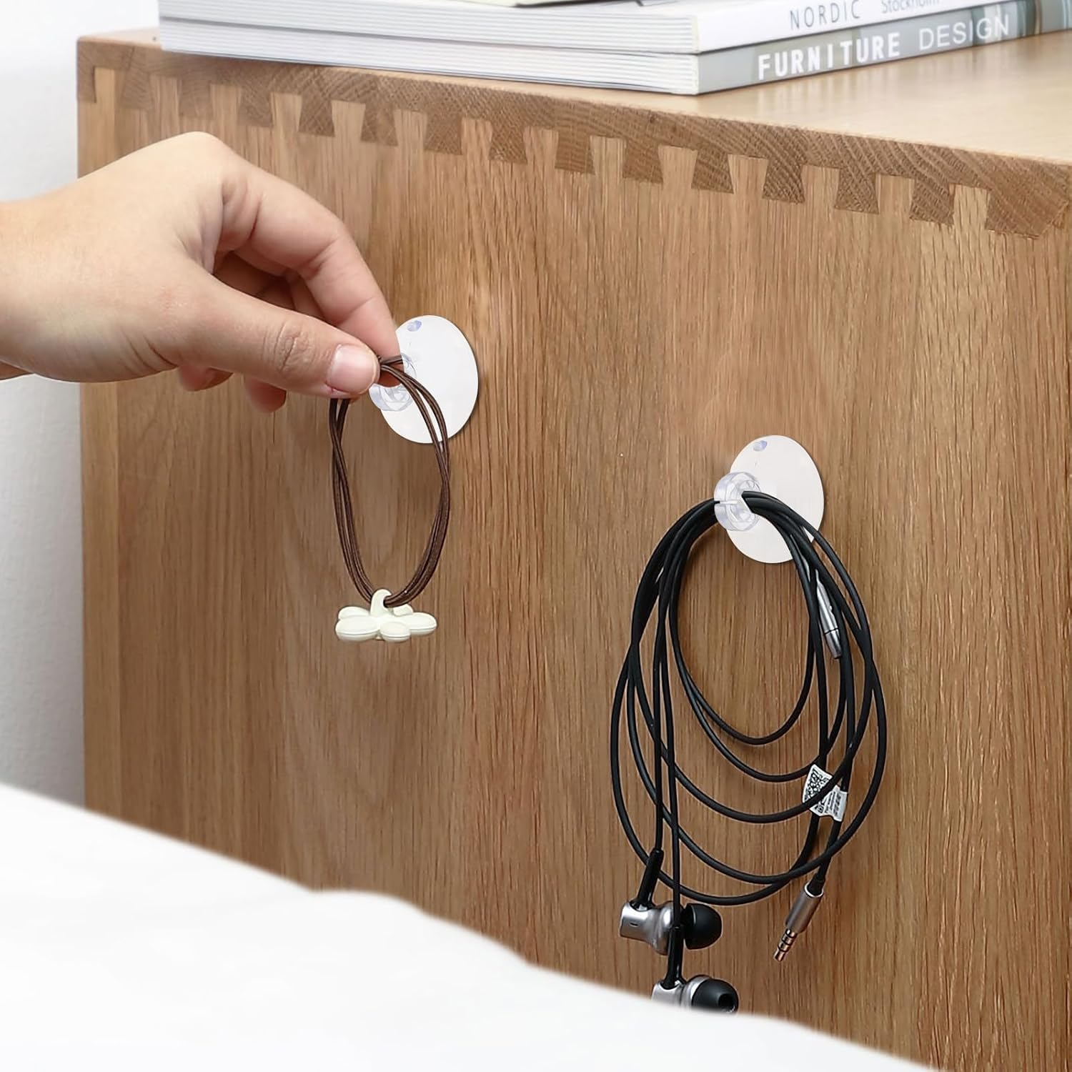 Fish Tank Airline Tubing Clear Suction Cup Clips, 30Pcs Aquarium Suction Cup Clip Clear Airline Tube Holders Clamps Fish Tank Hose Holder Clips,Fish Tank Cup Airline Holder Air Pump Clip image number 3