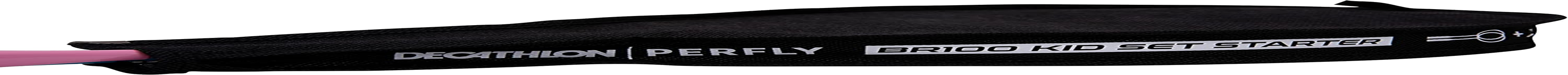 Decathlon - PERFLY - BR 100 Starter Kid Badminton Racquet Set, Blue Pink image number 6