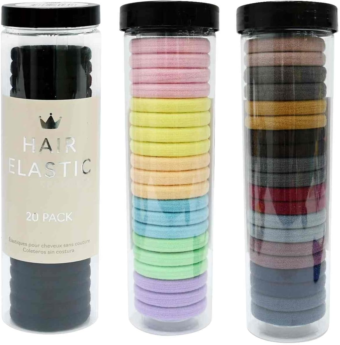 UBL Seamless Hair Ties (20 Pieces)