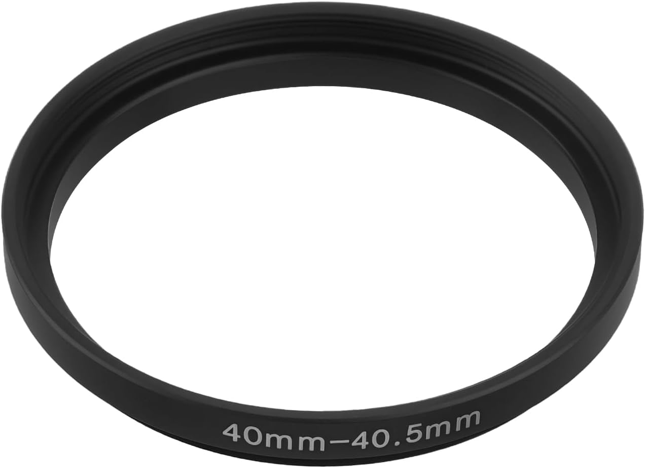 Ecsing 1PC 40Mm-40.5Mm Step up Filter Ring 40Mm Male to 40.5Mm Female Lens Adapter Easy Lens Conversion for Using Filters across Different Lens Sizes image number 6