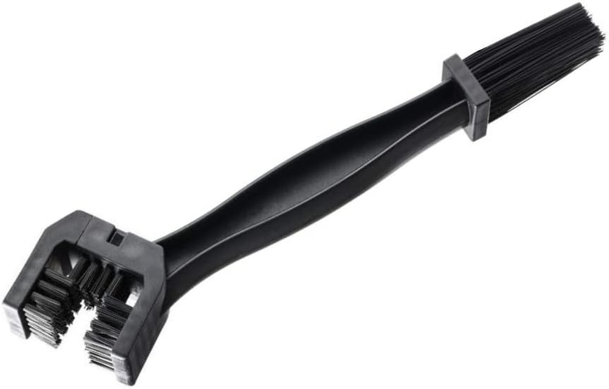 GYWHOOFT Bike Chain Cleaning Brush, 3-Sided Bristle Gear Grunge Cleaner for Bike and Motorcycle Chains, Durable Bristles for Drivetrain Maintenance and Wheel Sprocket Cleaning(Black) image number 3