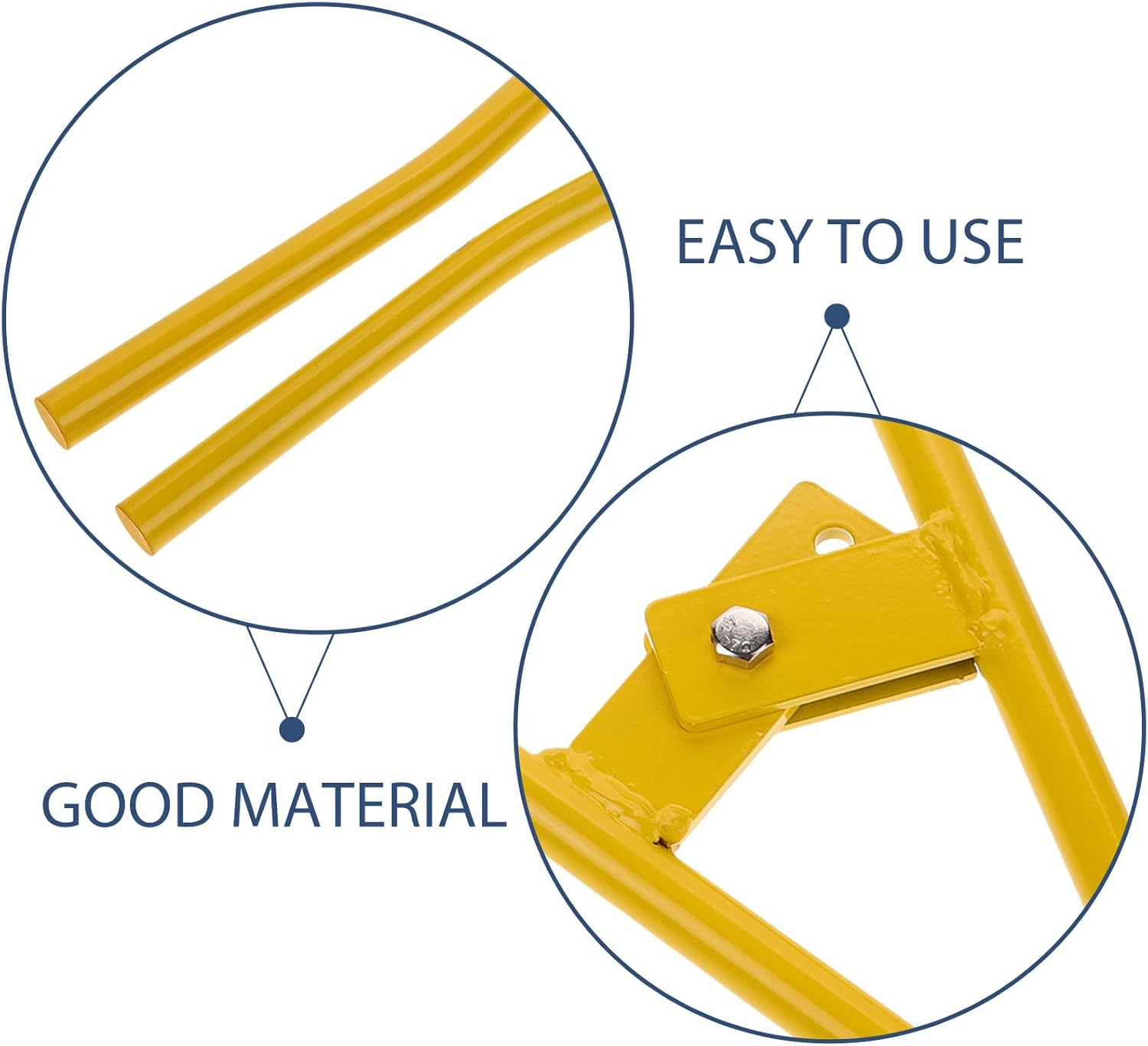 Iplusmile Truck Brake Tools Truck Brake Spring Tool Semi Truck Brake Spring Install Tool Brake Spring Pliers Slack Adjuster Tools Brake Drum Puller Semi Truck Tools Yellow Aluminum Alloy image number 4