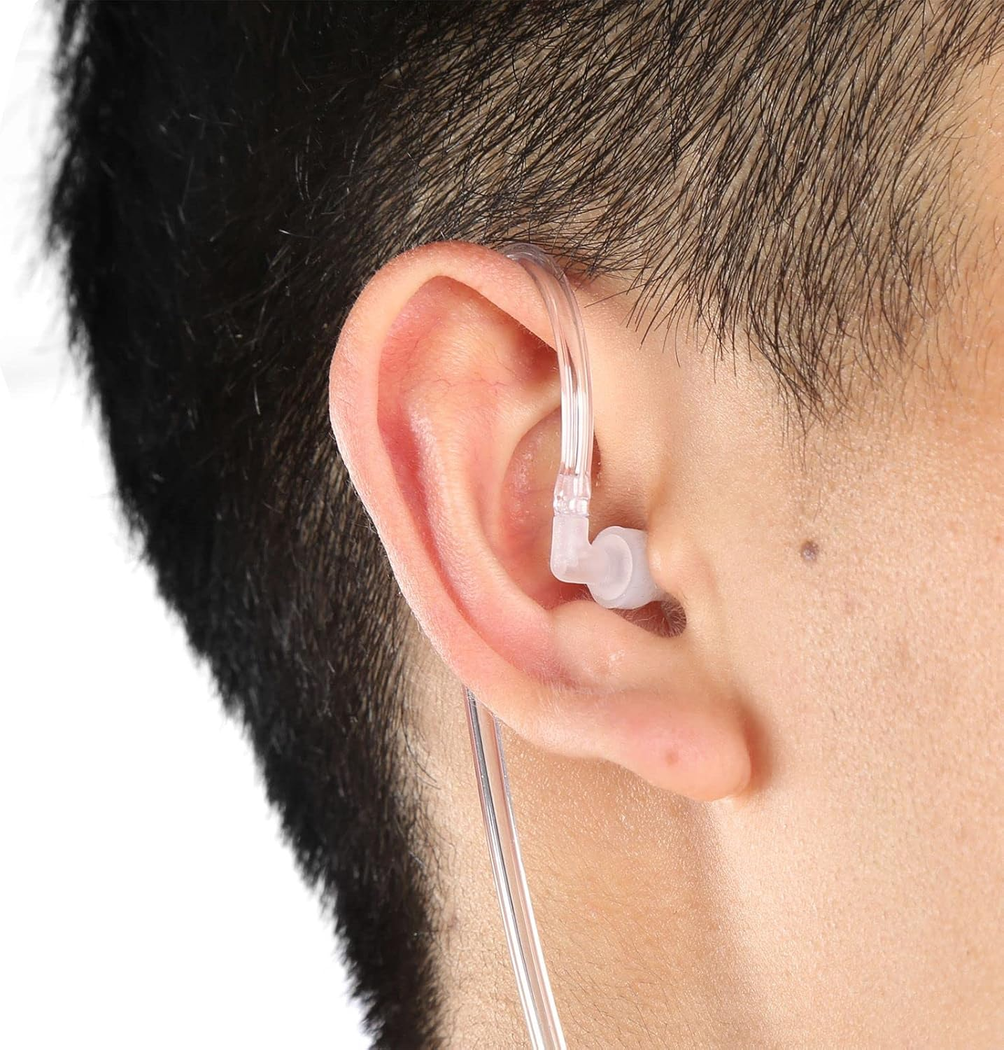 Wired 3.5Mm Headset with Radiation Protection Earbuds Headset Smart Control with Handheld Microphone for a Variety of Android Phones Galaxy Series (White) image number 2