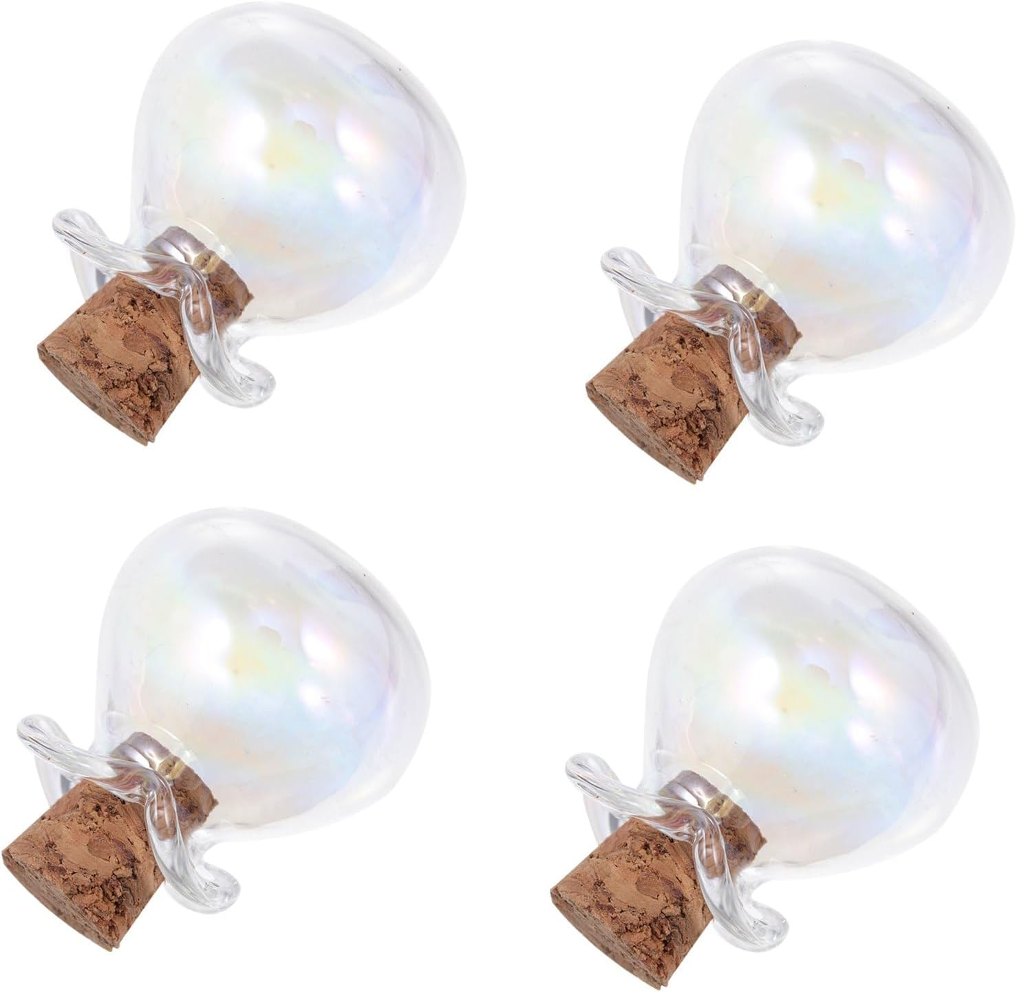 5Pcs Diy Wishing Bottle Glass Drift Bottles Corks for Craft Storage for Home Decor and Art Crafts image number 2