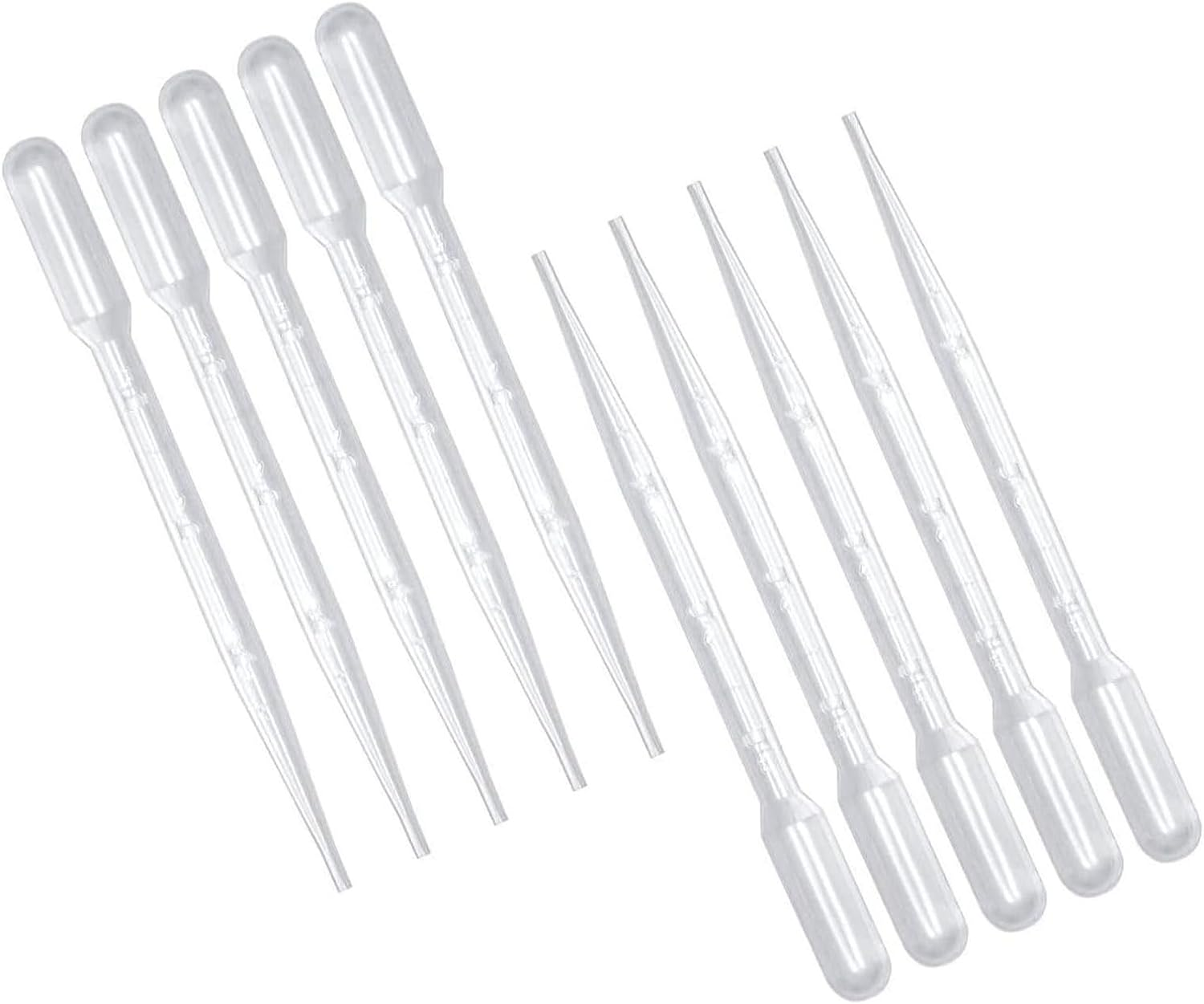 200Pcs Graduated Transfer Plastic Pipettes Eye Dropper 3ML Washable Pipettes for Essential Oils image number 6