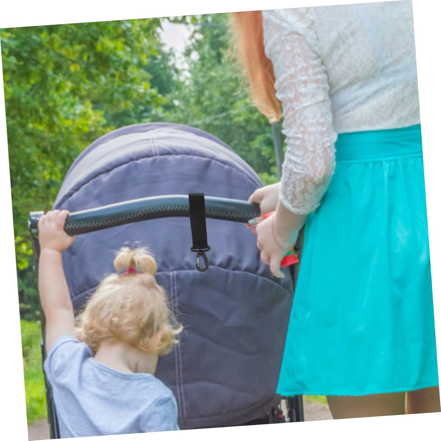 Wipe Dispenser Wet Tissue Box Stroller Hook Portable Storage Box Easy Clean image number 1