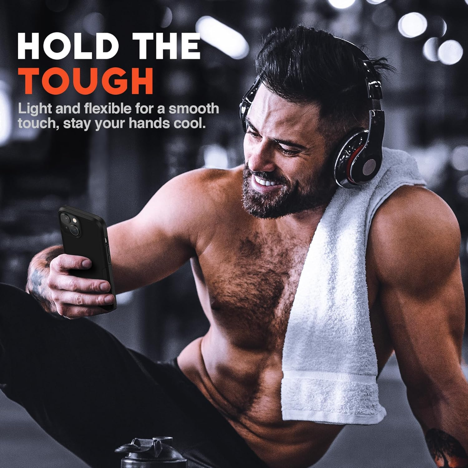 NTG【2023 New Designed for Iphone 15 Case, Heavy-Duty Tough Slim Shockproof [Military Grade Protection] Phone Case for Iphone 15 (6.1 Inch), Black - Black image number 6