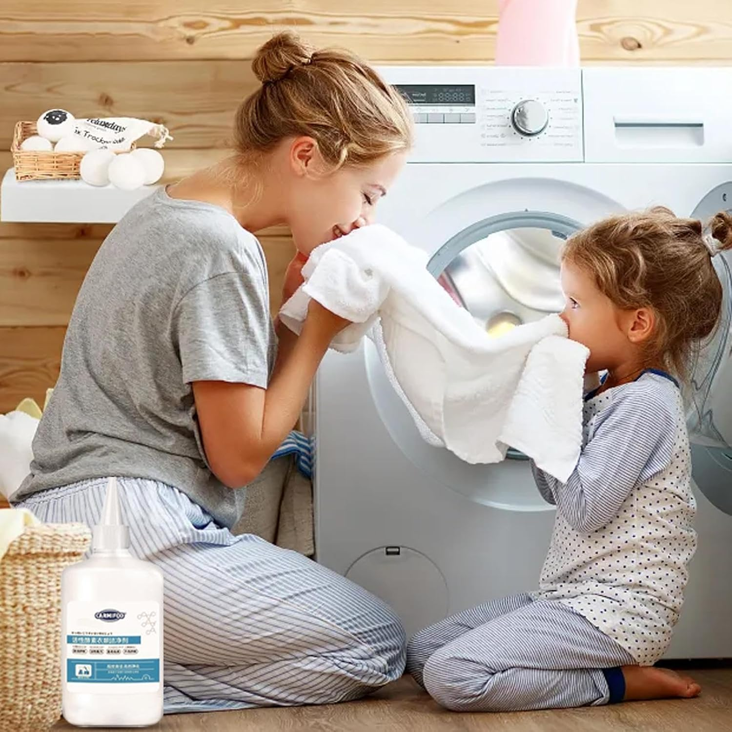 Laundry Cleaning Agent,250Ml Active Enzyme Garment Detergent - Odor Remover, Collar Stain Removal Agent for Oil, Red Wine, Ink image number 3