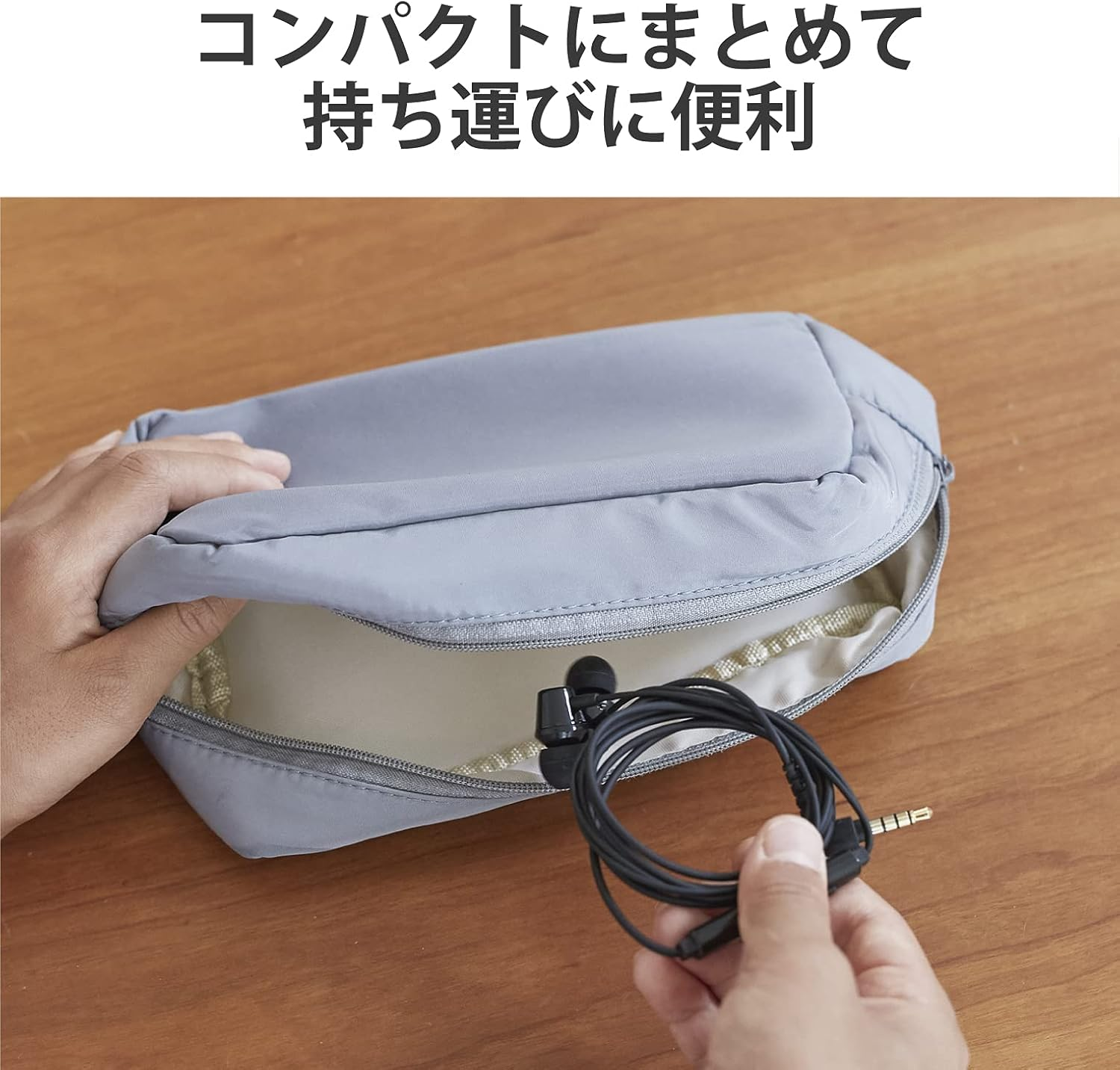 Elecom ELECOM HS-KD05TBK Earphones, for Children, Low Volume Specifications, 0.1 Inch (3.5 Mm) Connection, 4 Poles, Heavy Duty, Mute Switch, Black, Earphones, Approx. Width 5.0 X Depth 8.1 X Height image number 4