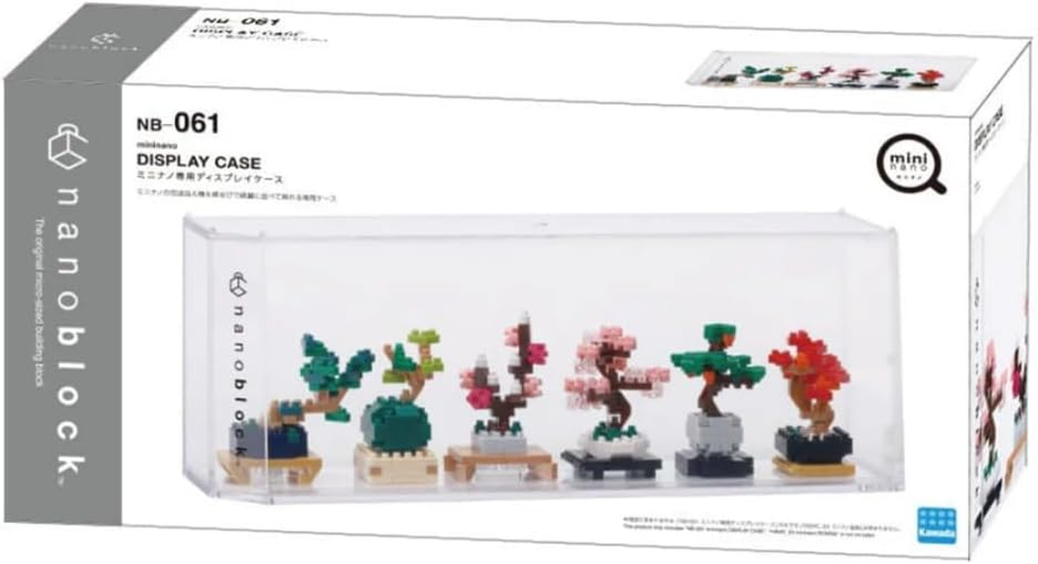 Kawada NB-061 NB-061 Nanoblock Mini Nano Dedicated Display Case, 2.8 X 11.0 X 5.5 Inches (7 X 28 X 14 Cm), for Ages 12 and up Interior, Hobby image number 1
