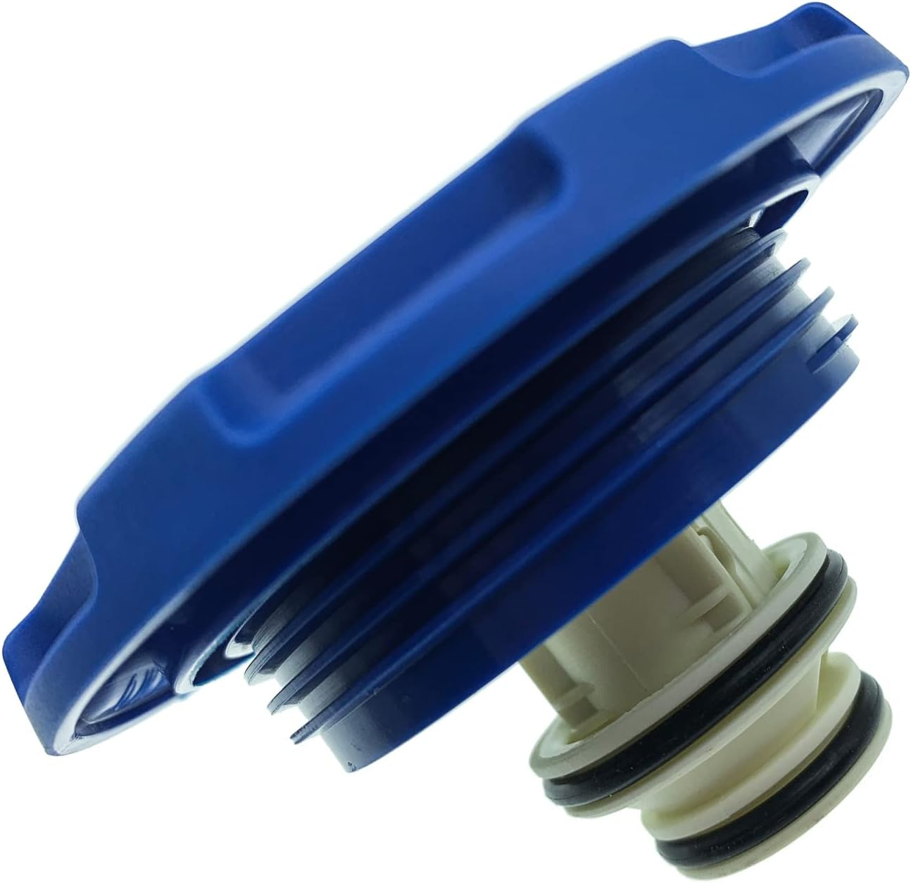 Radiator Expansion Tank Coolant Reservoir Cap Cover for Audi A4 A5 A6 A7 A8L S4 S5 Q5 Q7 Q8 RS4 RS5 & VW Toureg & Porsche Coolant Recovery Surge Tank Cap,Replace 4M0121321J 4M0121321K Antifreeze Cap image number 6