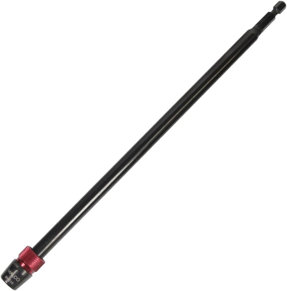 Malco BHE10 Bit Holder Extension, Black