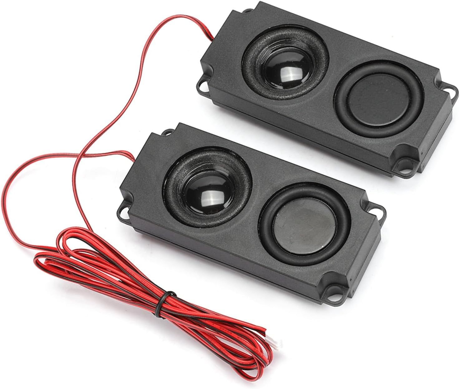 Yechiry Full Range 40Mm Magnetic Dual Speaker, Sturdy 8&Omega; 5W Loudspeaker for Digital Products, Portable and Reliable, ABS Black, 2 X Speakers image number 6