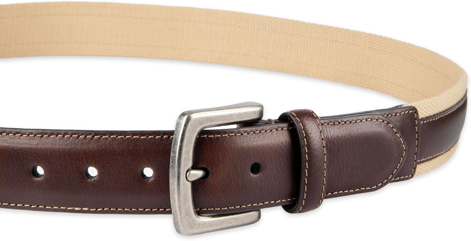 Levi'S Men'S Comfort Stretch Casual Fabric Belt image number 3
