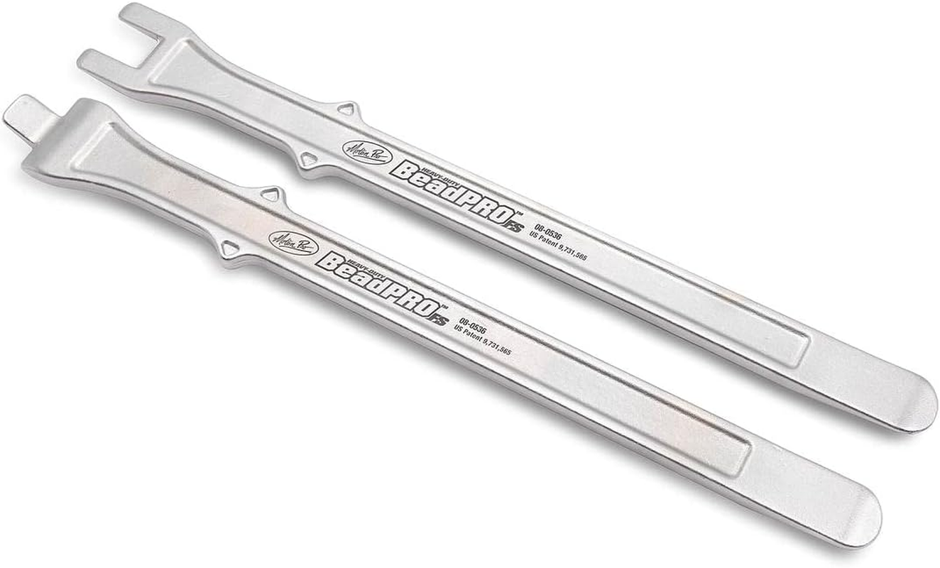 Motion Pro 08-0536 Beadpro Forged Steel Tire Bead Breaker and Lever Tool Set