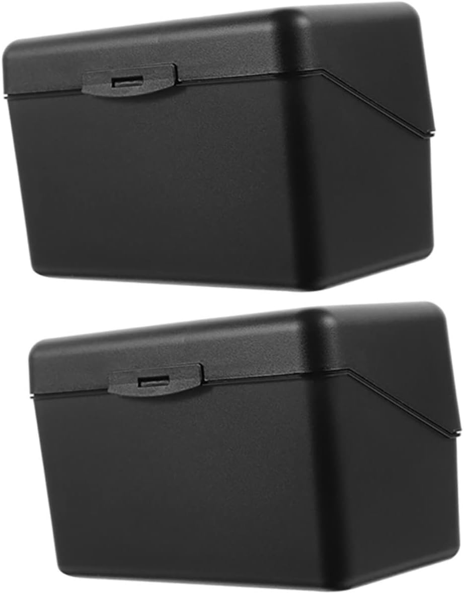 NUOBESTY 6Pcs Portable Office Cards Box Business Card Holder Organizer Storage Case for Office Use Convenient Holder image number 5