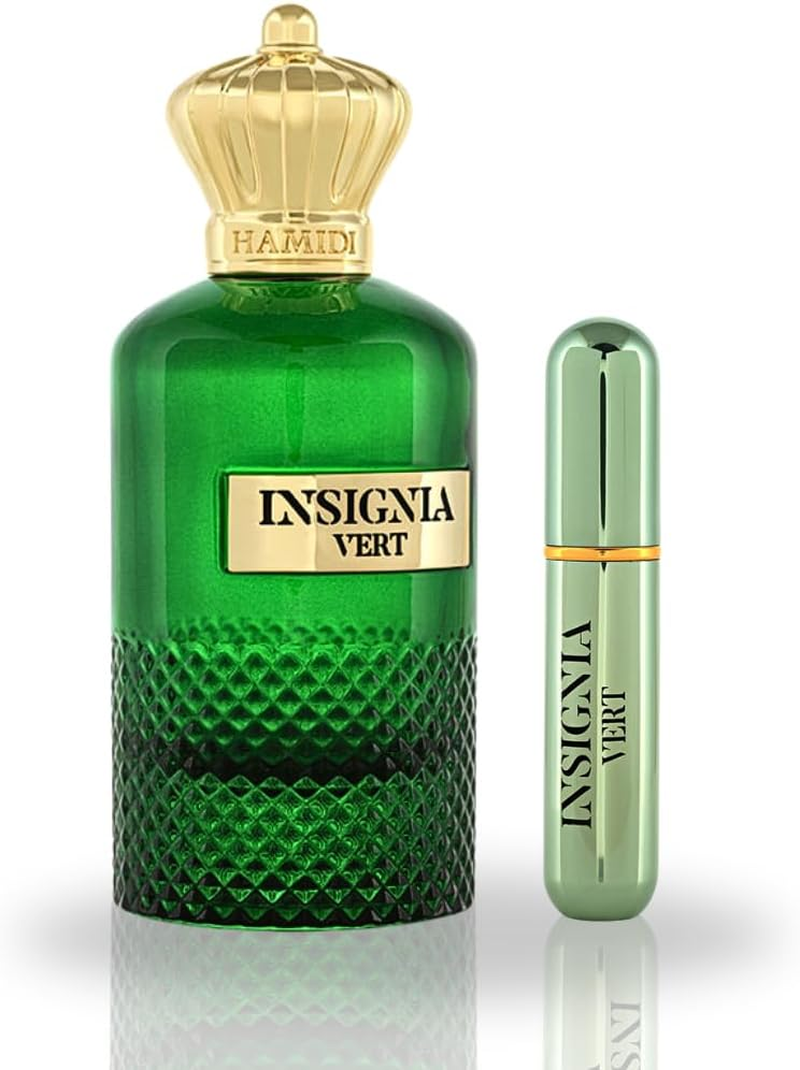 Hamidi INSIGNIA VERT EDP Spray 105ML (3.5 OZ) a Fresh & Elegant Fragrance Experience, Perfume for Women. image number 3