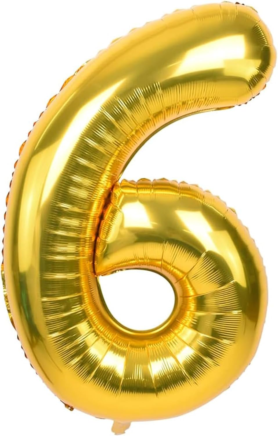 UKKQES 81CM Gold Large Numbers Balloons0-9,Number 0 Digit Helium Balloons,Foil Mylar Big Number Balloons for Birthday Party Supplies Decorations (4) image number 3