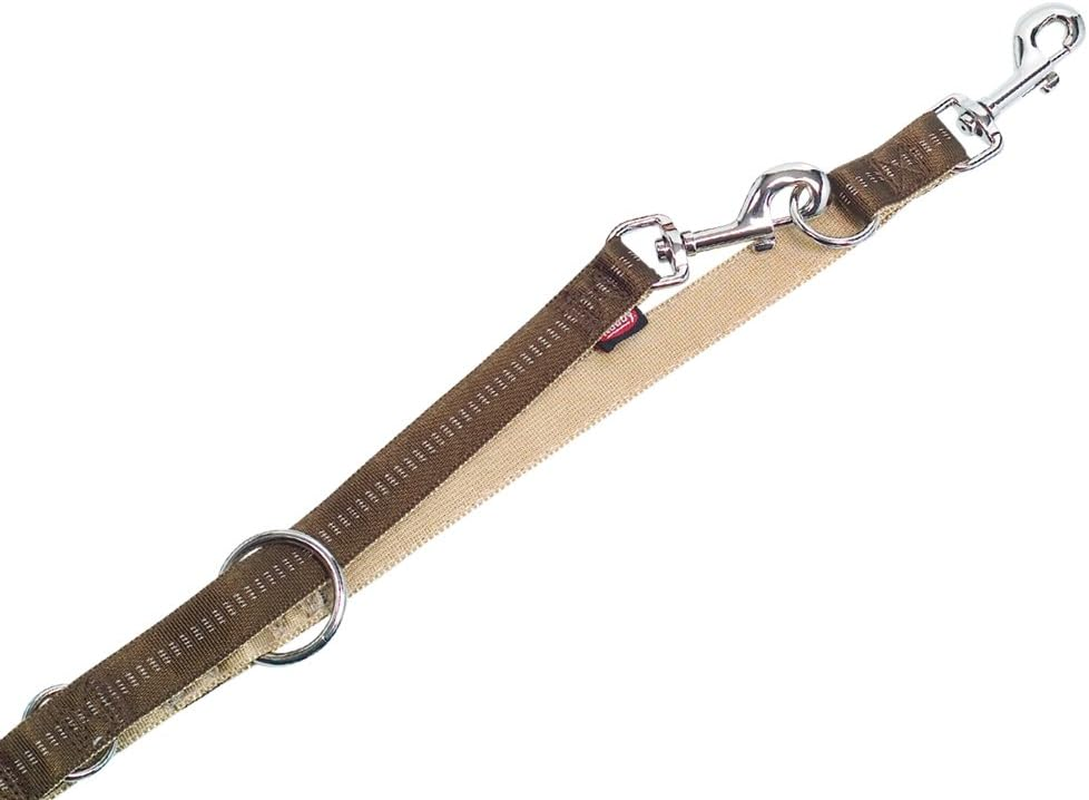 Nobby Soft Grip Dogs Training Leash, 200 Cm Length X 25 Mm Width, Brown image number 2
