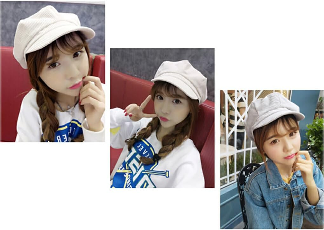 Classic Women S Hat Lightweight Beret Cap for Winter Vintage Newsboy Cap Corduroy Women Beret Hats Hats for Women