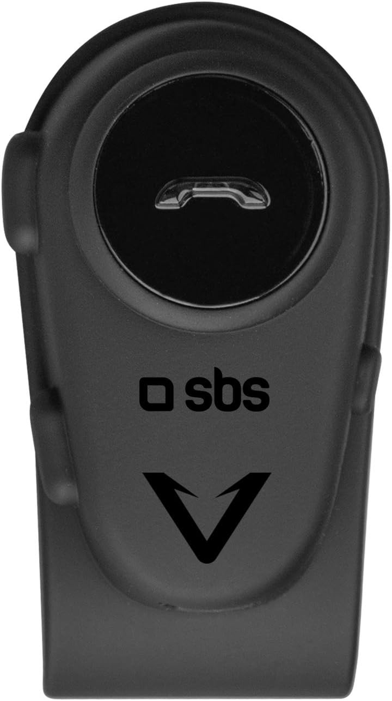 SBS Headset for Motorcycle - Headset with 10 Hours Running Time, anti Wind Noise, Resistant to Water IPX4, Multipoint Technology, Hands-Free Kit image number 4