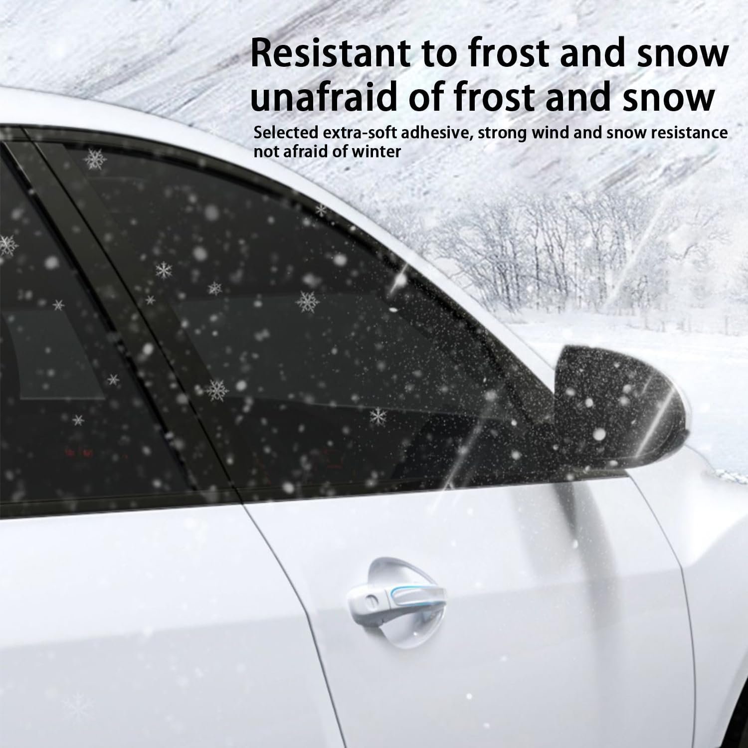 14Pcs Invisible Car Door Protector, Scratch-Resistant Transparent Waterproof Car Door Handle Protector, Protecting Paint from Daily Wear and Tear, Suitable for Most Cars image number 5