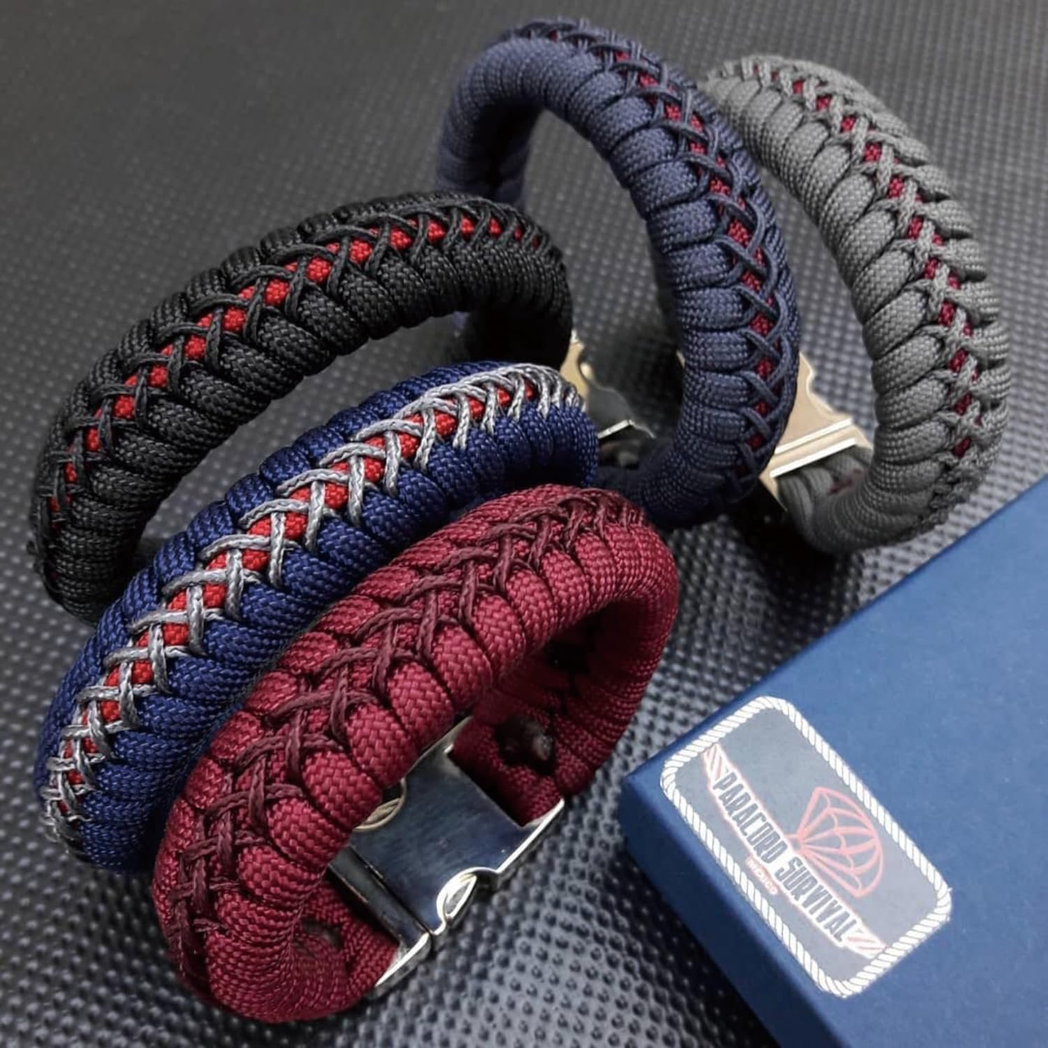 Brotree Paracord 2Mm 30M 100% Nylon Rope 1 Strand Parachute Cord for Outdoor, Craft, DIY - 45Kg Breaking Load (Black) image number 6