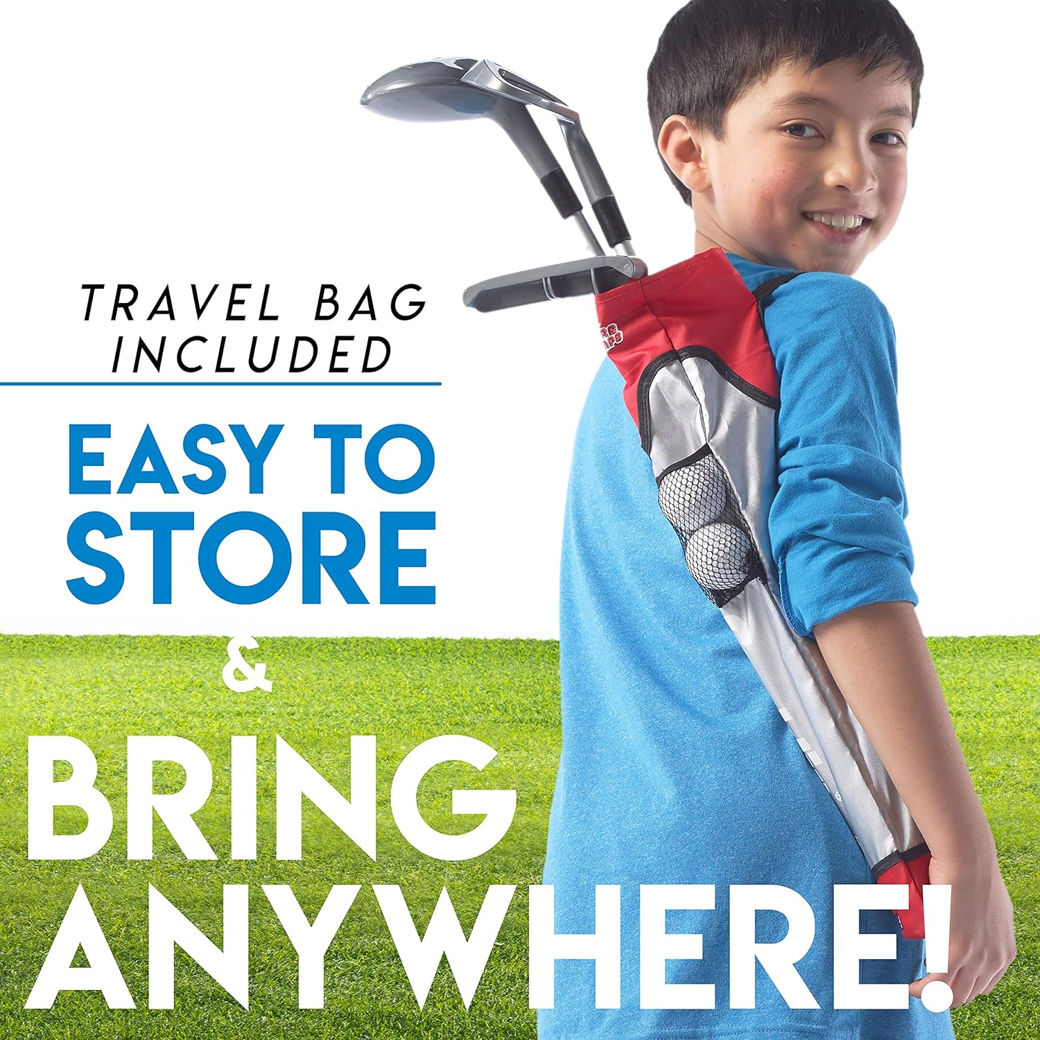 Franklin Sports Youth Golf Set with Adjust-A-Hit Technology image number 6