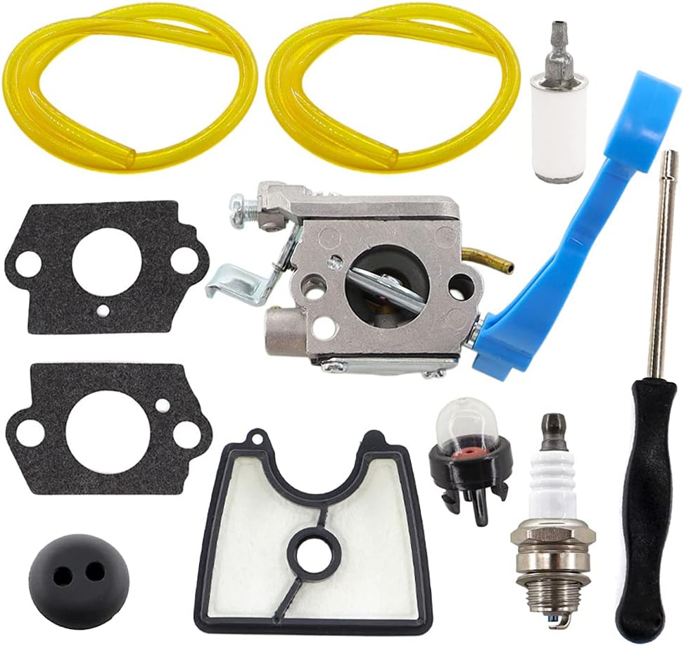 HURI Carburetor Air Filter Tool Kit for Redmax HB280 HB281 HB 280 281 Handheld Leaf Blower C1Q-W37 Carb Carburettor Spark Plug AU image number 1