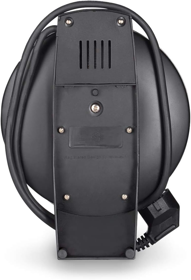 Cloer 1620 Waffle Iron for Classic Heart Wafers, 930 W, Waffle Size 15.5 Cm, Continuously Selectable Browning Degree, Black image number 3