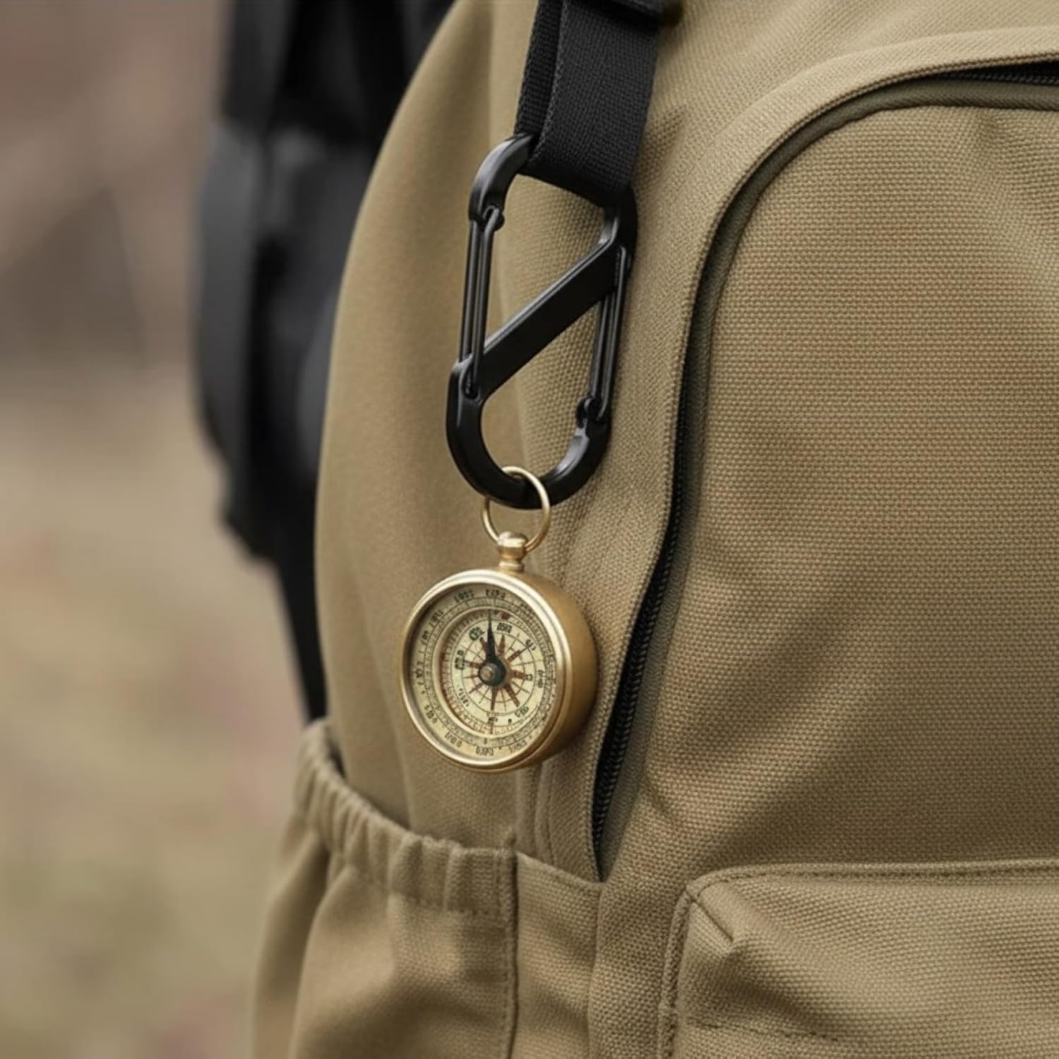 15Pcs Black Zipper Locks with Dual S-Shaped Carabiner Clips, Secure Your Bags, and Tents, Quick Clip Theft Deterrent Double Spring Buckle Hook for Camping, Outdoor Activities (Small, Medium, Large) image number 5