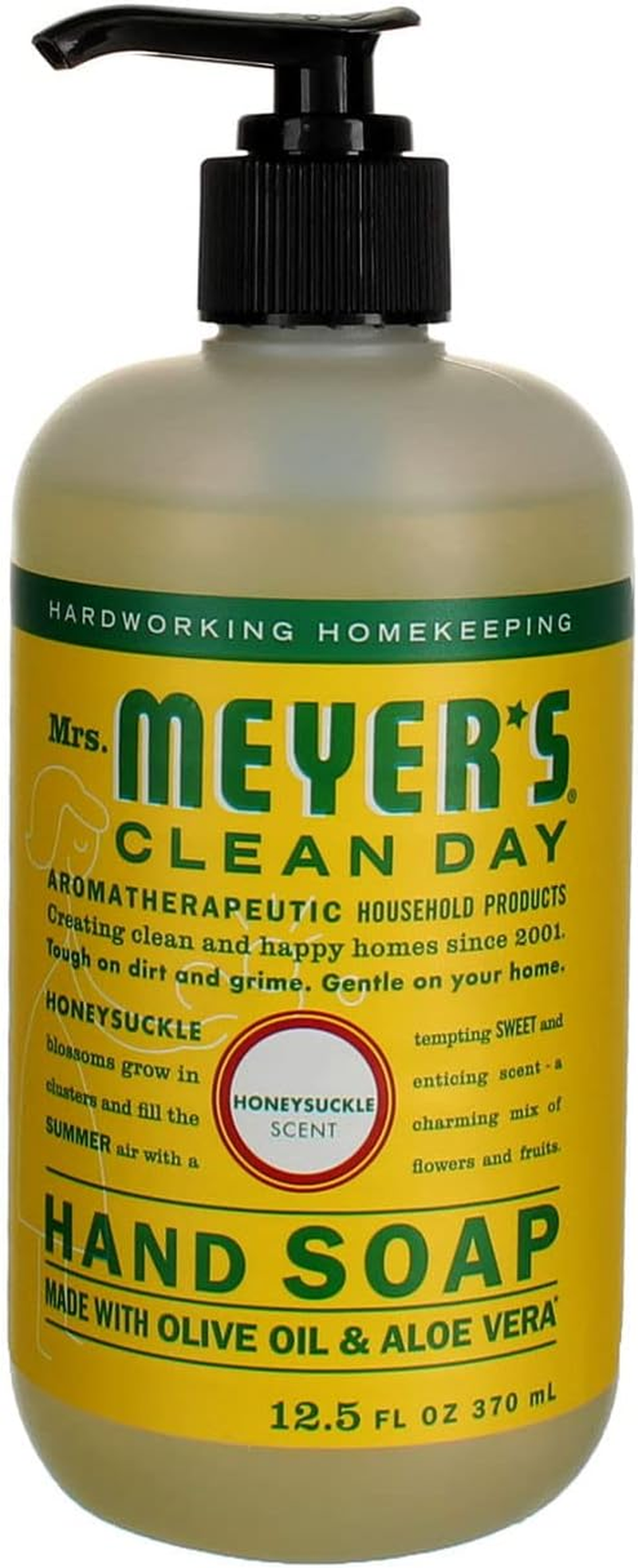 Mrs. Meyer'S Clean Day Liquid Hand Soap Honeysuckle - 12.5 Fl Oz image number 2