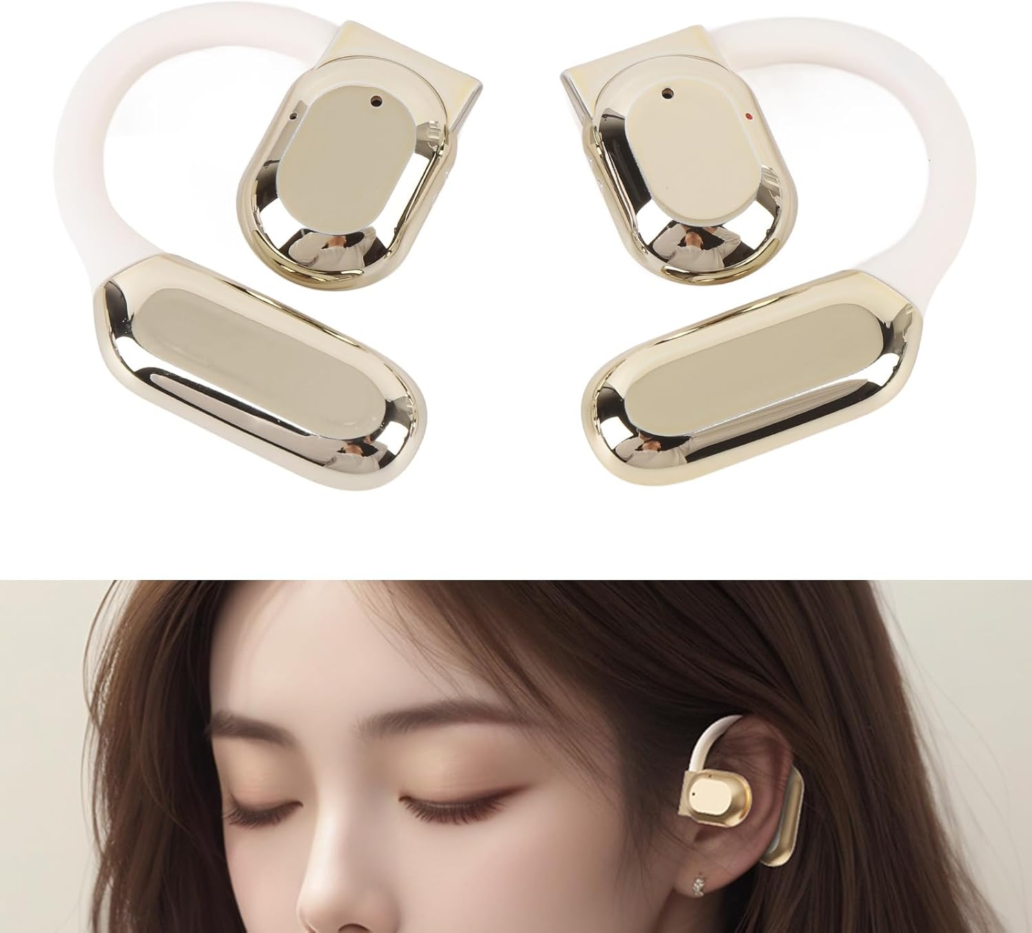 Translation Earbuds Real Tim144 Languages and Accents, AI Language Translation Earbuds, Two Way Real Time Translation Device with Bluetooth and APP, Language Translator Earbuds image number 3