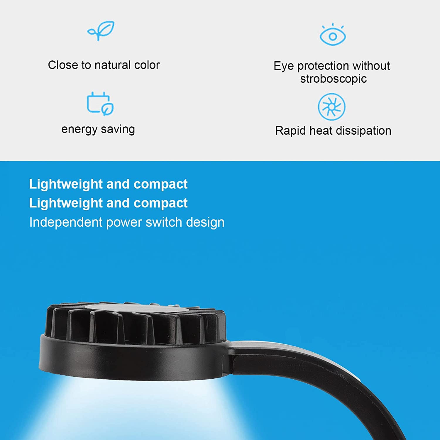 Aquarium Landscape Lamp High Brightness Black Light image number 4