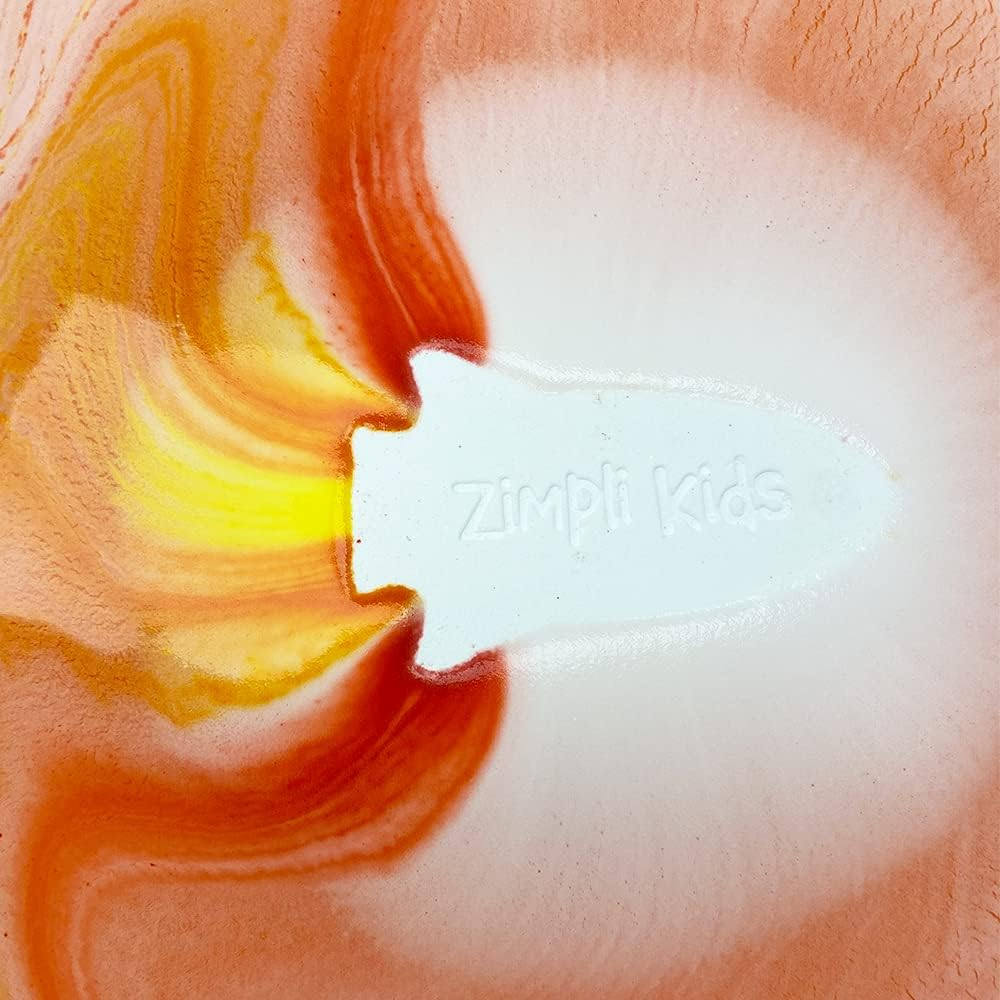 3 X Large Rocket Bath Bombs from Zimpli Kids, Special Effect Bath Bombs for Children, Handmade Bubble Bath Fizzies Gift Set, Vegan Friendly and Cruelty Free image number 6
