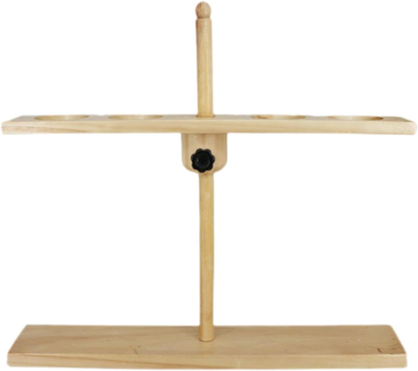 Eigell Funnel Holder Lab Tool with Base for Chemistry Applications, 2 Holes