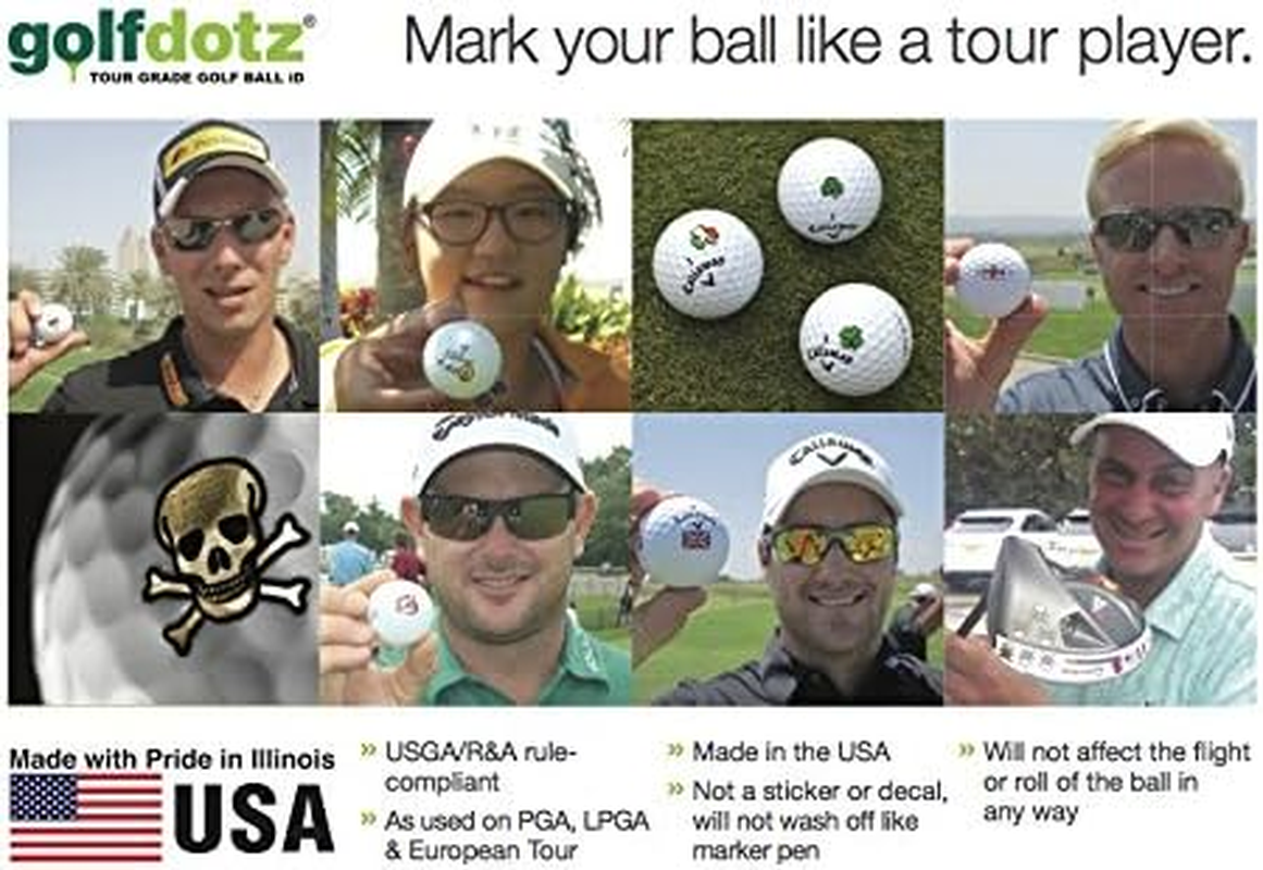Golfdotz | All Creatures Collections | Golf Ball Markers | Golf Accessories | Golf Ball Customizers | 32 Count image number 3