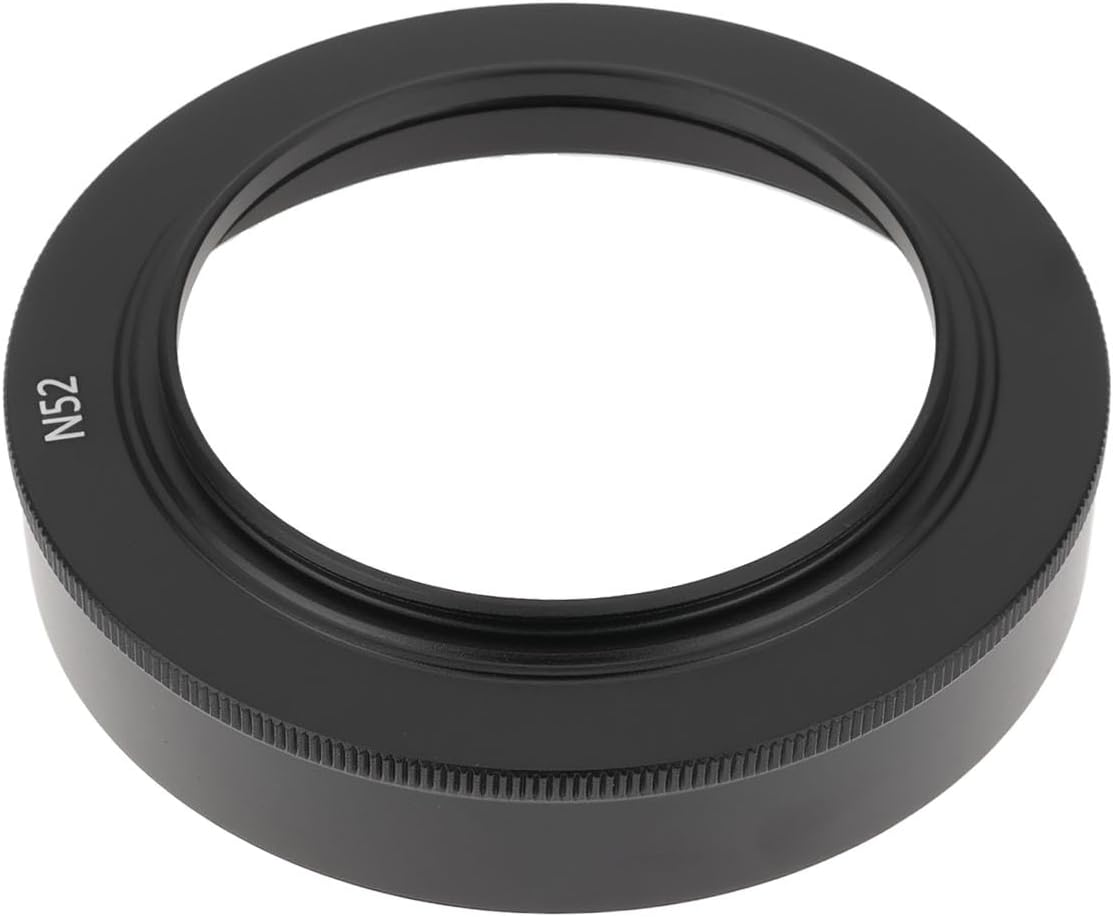 SING F LTD 52 Mm Camera Lens Lens Hood Compatible with Nikkor Z 40Mm F/2 S and Z 28Mm F/2.8 SE