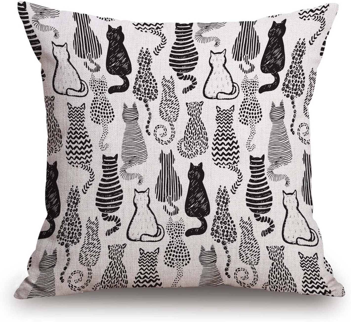 TSSOHU Throw Pillow Cover Mandarins Oranges Summer Fruits Decorative Throw Pillow Case Square 18" X 18" Home Couch Bed Pillowcase - Tss02 image number 7